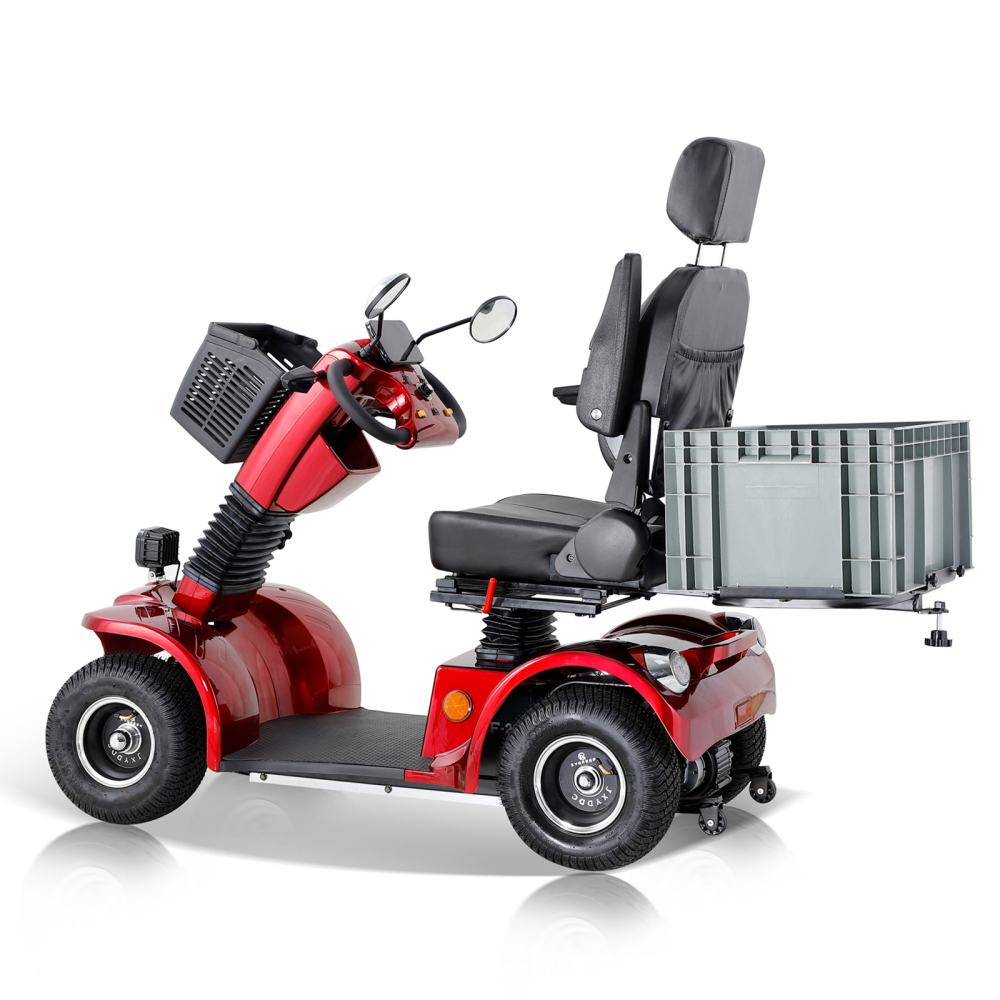 Xspracer BSHC-Red 4 Wheels Heavy Duty Mobility Scooter
