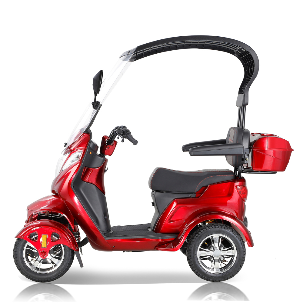 Xspracer BULL-Red 4 Wheels Heavy Duty Mobility Scooter