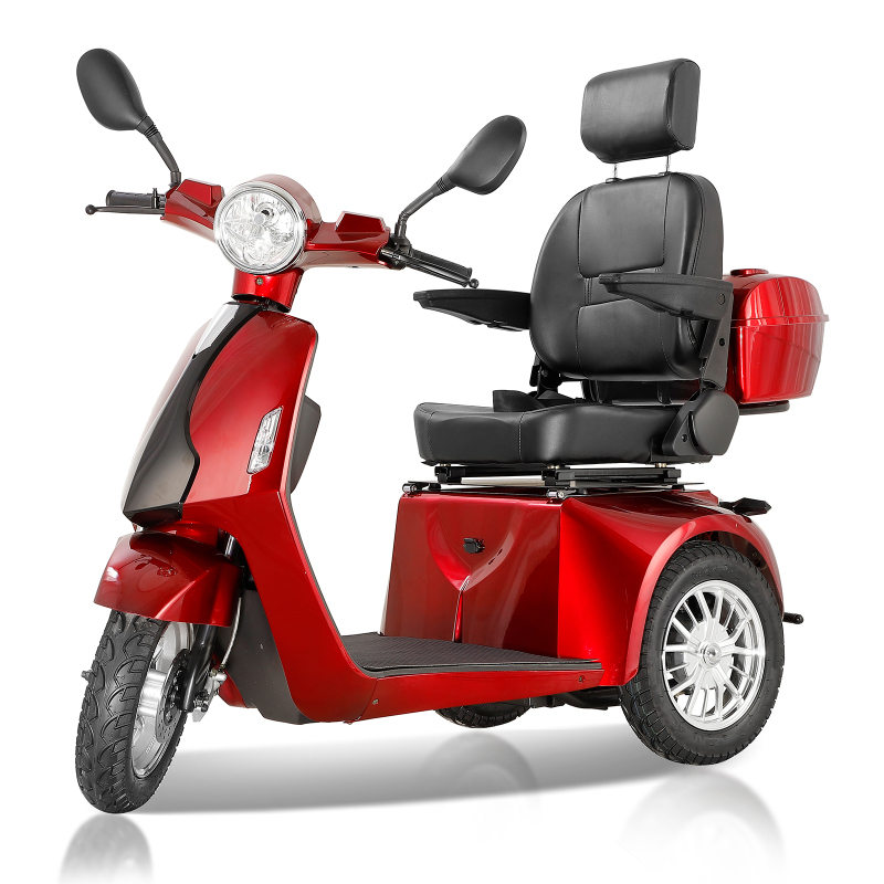 Xspracer AFD3L-Red 4 Wheels Heavy Duty Mobility Scooter