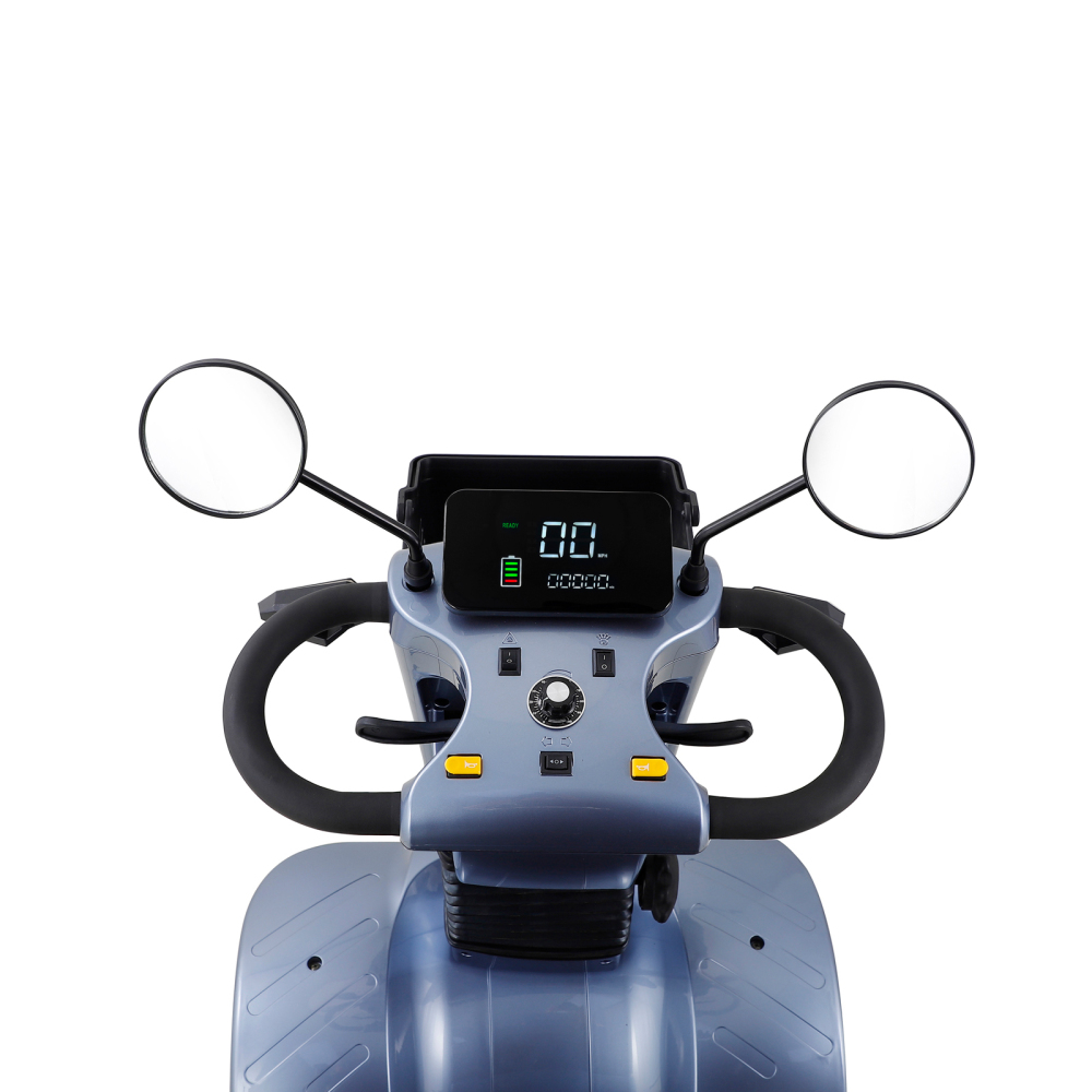 Xspracer BSHC-Gray 4 Wheels Heavy Duty Mobility Scooter