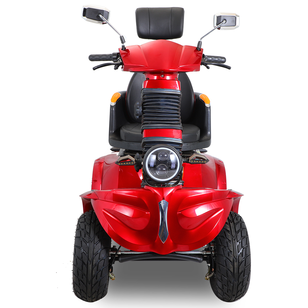Xspracer DJD-Red 4 Wheels Heavy Duty Mobility Scooter