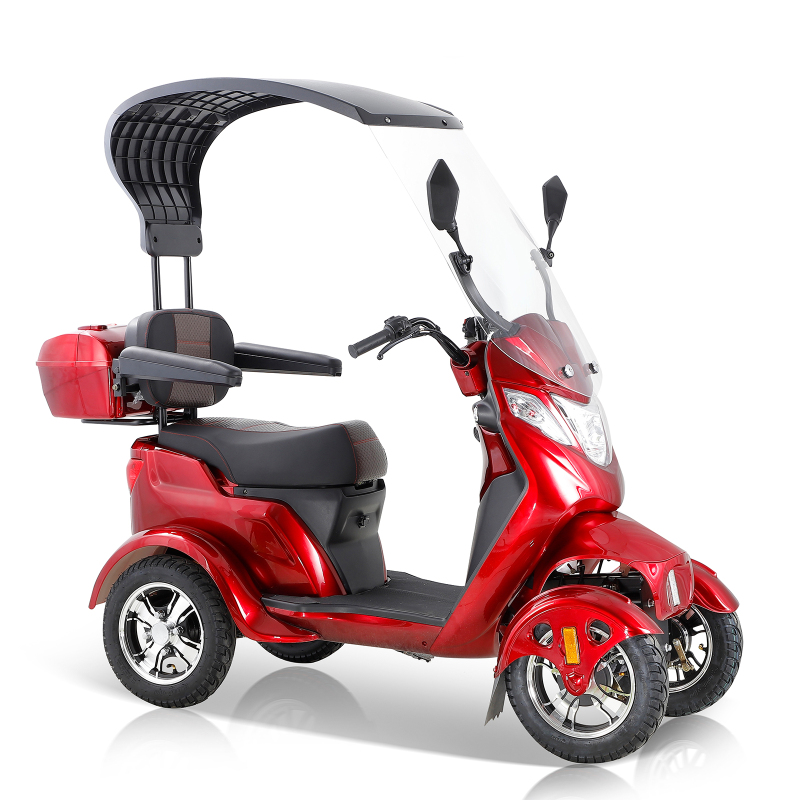 Xspracer BULL-Red 4 Wheels Heavy Duty Mobility Scooter
