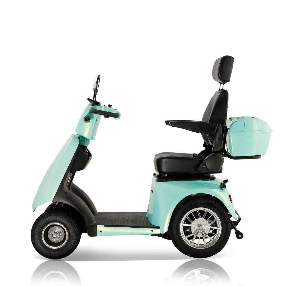 Xspracer JXY5D-Green 4 Wheels Heavy Duty Mobility Scooter