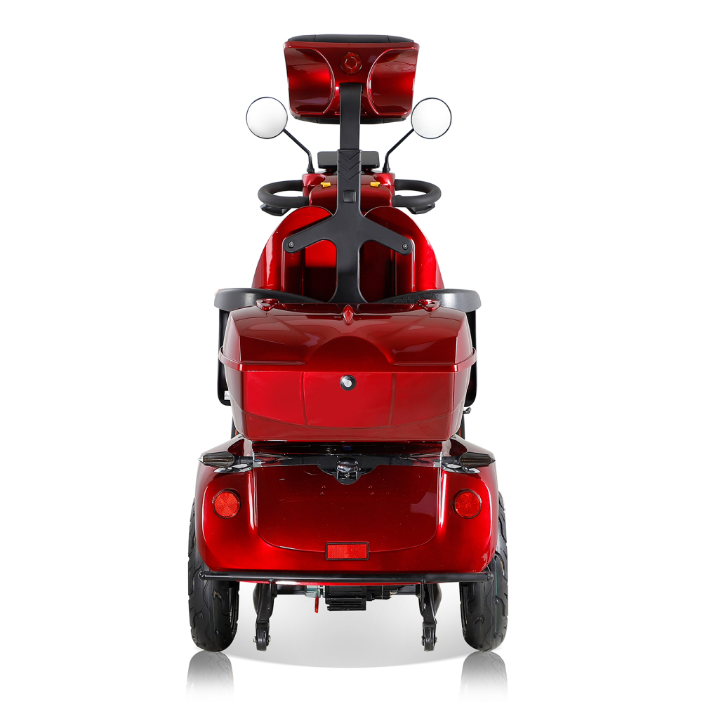 Xspracer DJ2D-Red 4 Wheels Heavy Duty Mobility Scooter