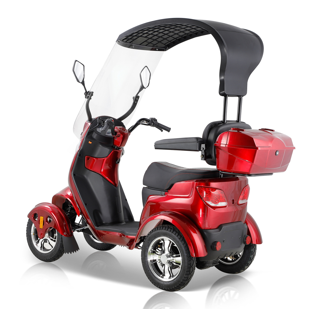 Xspracer BULL-Red 4 Wheels Heavy Duty Mobility Scooter