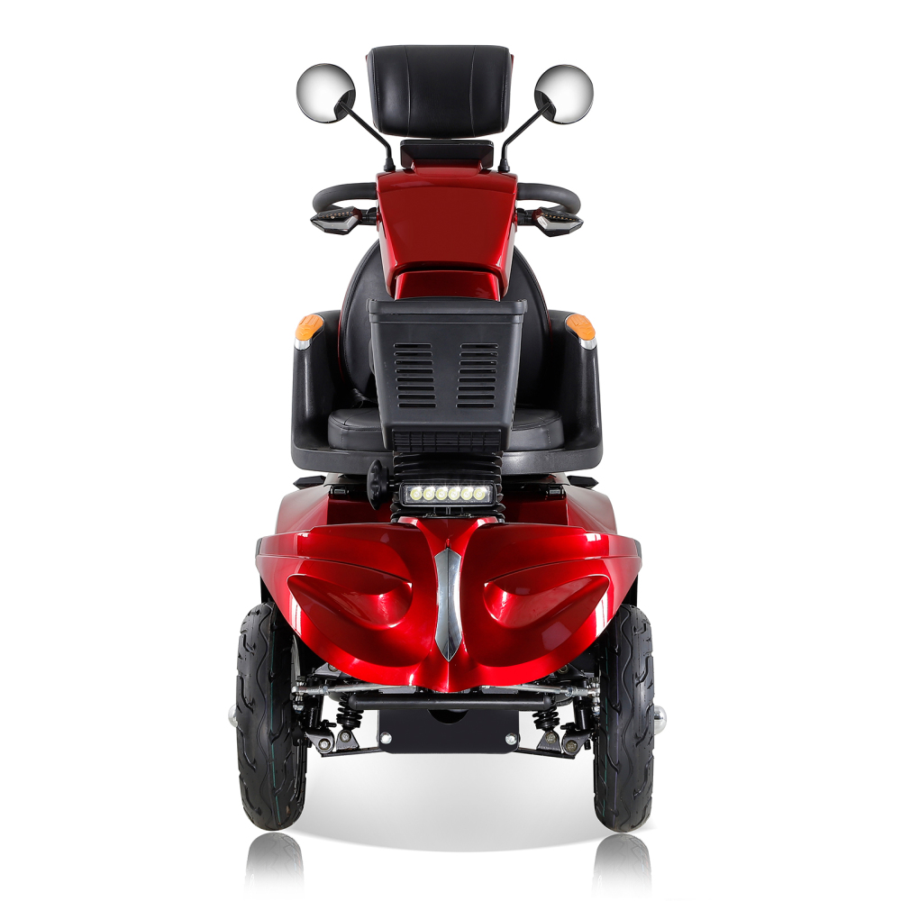 Xspracer DJ2D-Red 4 Wheels Heavy Duty Mobility Scooter