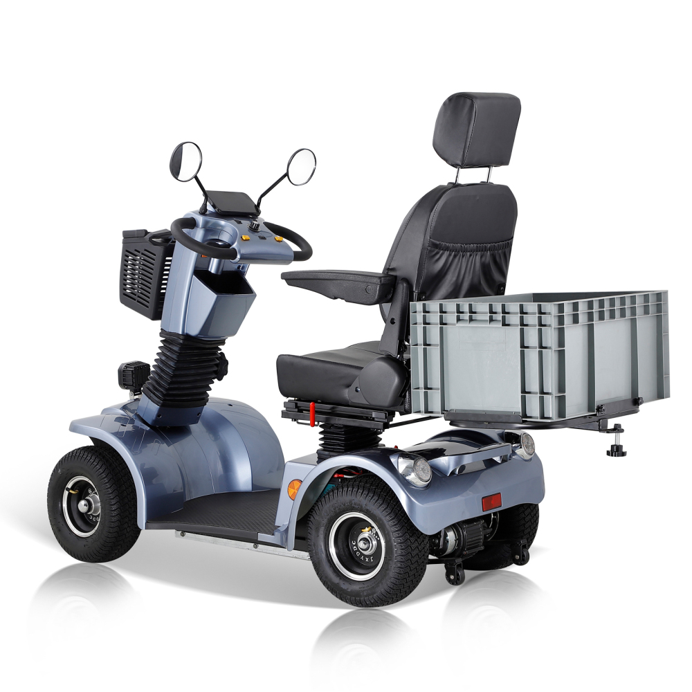 Xspracer BSHC-Gray 4 Wheels Heavy Duty Mobility Scooter
