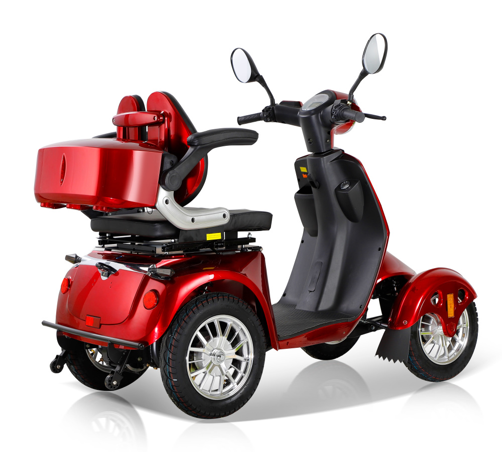 Xspracer AFD4L-Red 4 Wheels Heavy Duty Mobility Scooter