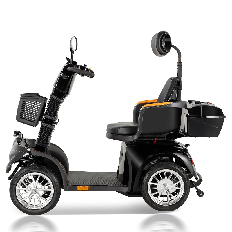 Xspracer DJ2D-Black 4 Wheels Heavy Duty Mobility Scooter