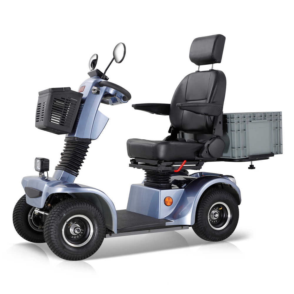 Xspracer BSHC-Gray 4 Wheels Heavy Duty Mobility Scooter