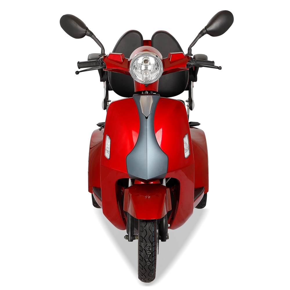 Xspracer AFD2D3L-Red 4 Wheels Heavy Duty Mobility Scooter