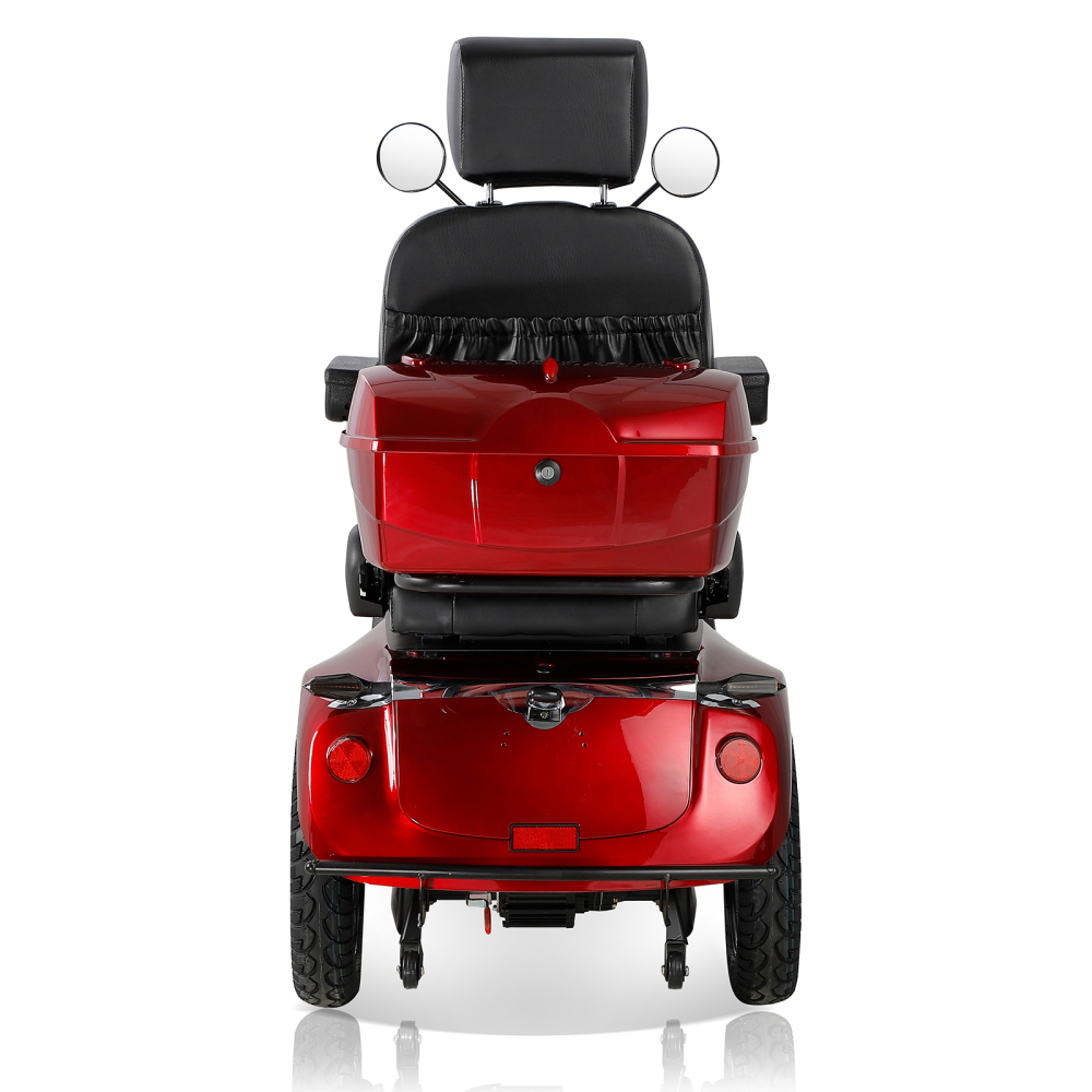 Xspracer JXY5D-Red 4 Wheels Heavy Duty Mobility Scooter