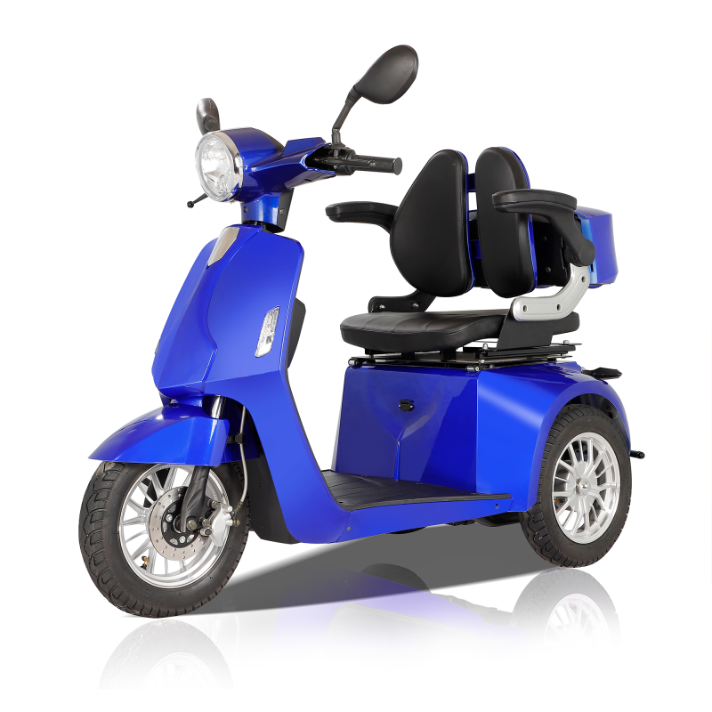 Xspracer AFD2D3L-Blue 4 Wheels Heavy Duty Mobility Scooter