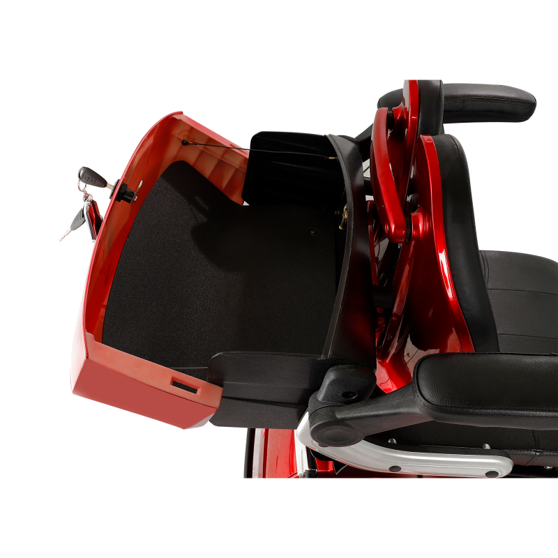 Xspracer AFD2D3L-Red 4 Wheels Heavy Duty Mobility Scooter