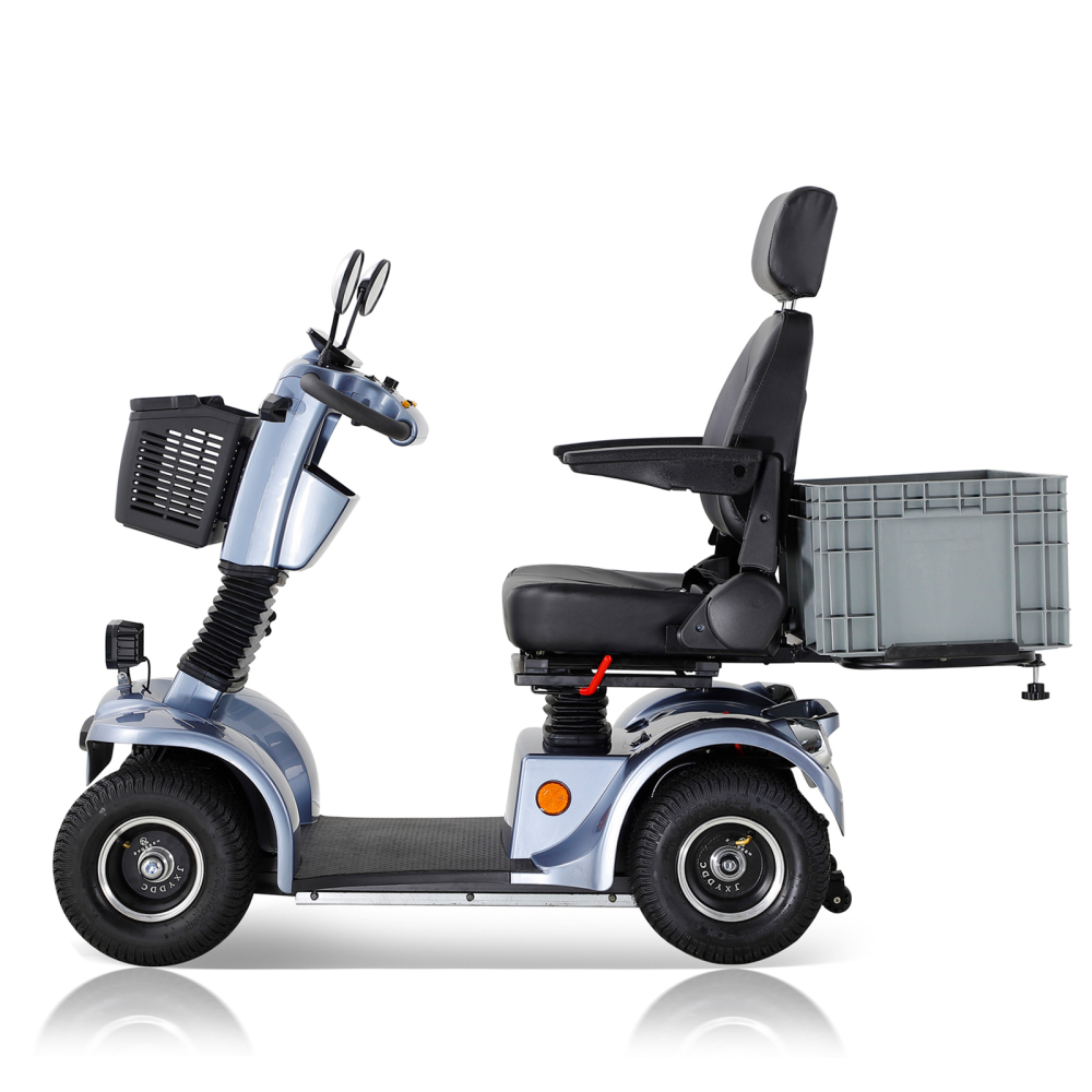 Xspracer BSHC-Gray 4 Wheels Heavy Duty Mobility Scooter
