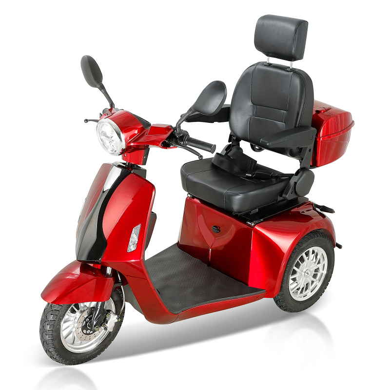 Xspracer AFD3L-Red 4 Wheels Heavy Duty Mobility Scooter