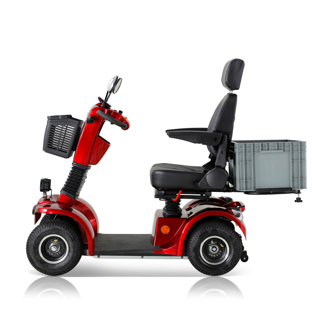 Xspracer BSHC-Red 4 Wheels Heavy Duty Mobility Scooter