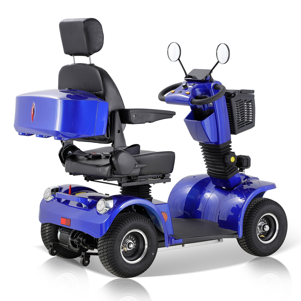 Xspracer BSH-Blue 4 Wheels Heavy Duty Mobility Scooter