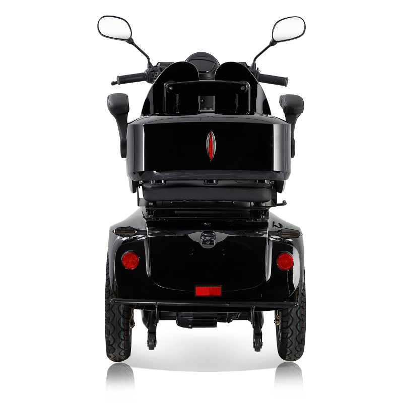 Xspracer AFD2D3L-Black 4 Wheels Heavy Duty Mobility Scooter