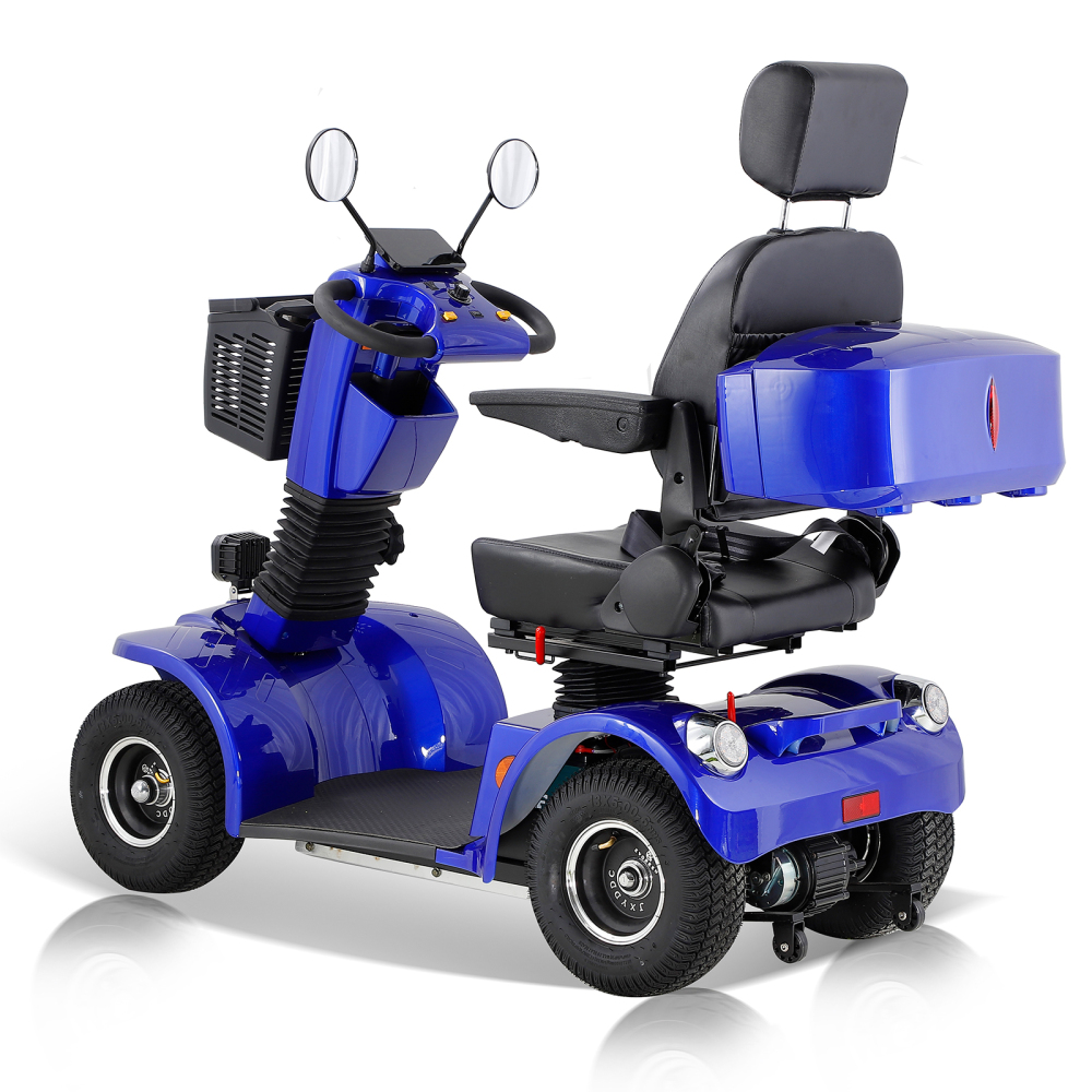 Xspracer BSH-Blue 4 Wheels Heavy Duty Mobility Scooter