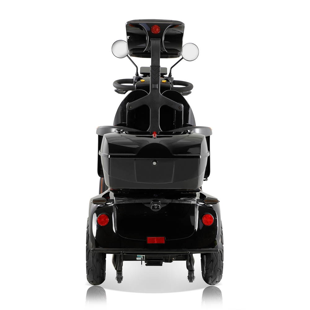 Xspracer DJ2D-Black 4 Wheels Heavy Duty Mobility Scooter