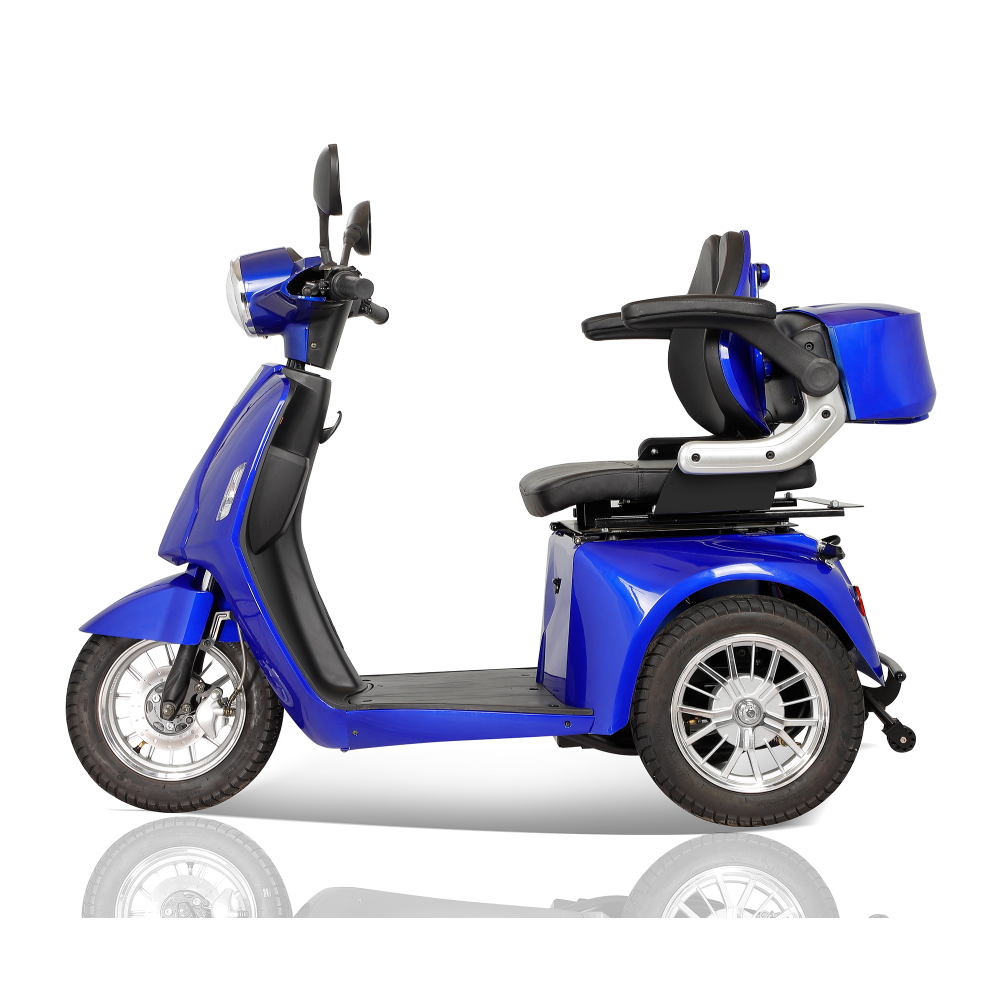 Xspracer AFD2D3L-Blue 4 Wheels Heavy Duty Mobility Scooter