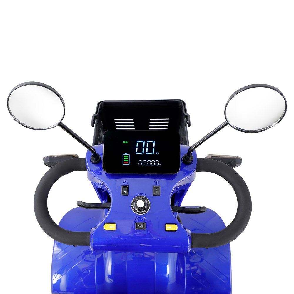 Xspracer BSH-Blue 4 Wheels Heavy Duty Mobility Scooter