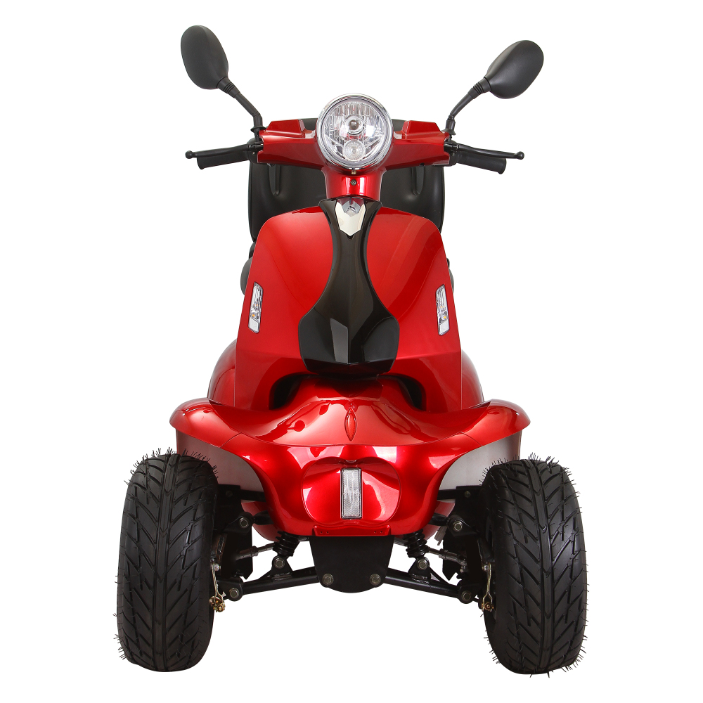 Xspracer AFDD-Red 4 Wheels Heavy Duty Mobility Scooter
