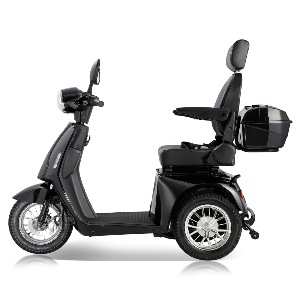 Xspracer AFD3L-Black 4 Wheels Heavy Duty Mobility Scooter
