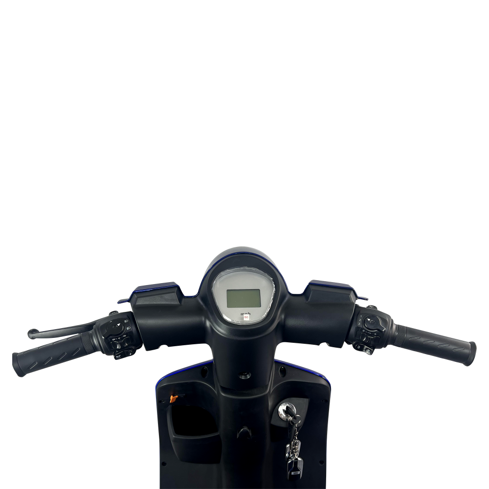 Xspracer AFD2D3L-Blue 4 Wheels Heavy Duty Mobility Scooter