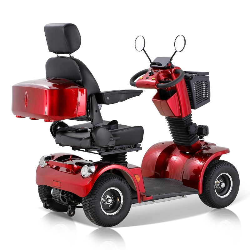 Xspracer BSH-Red 4 Wheels Heavy Duty Mobility Scooter