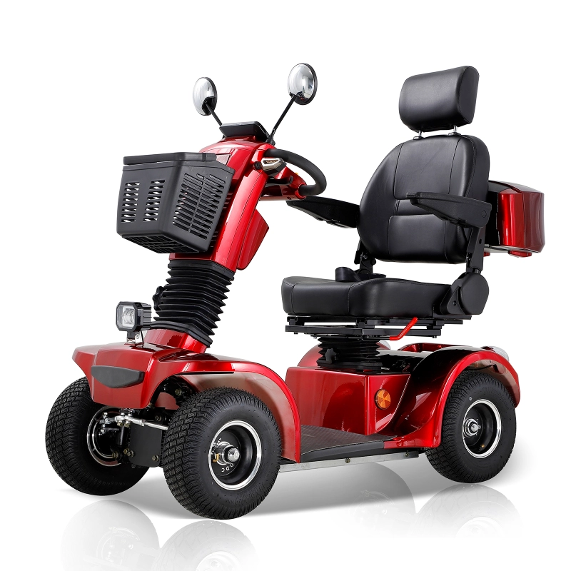 Xspracer BSH-Red 4 Wheels Heavy Duty Mobility Scooter