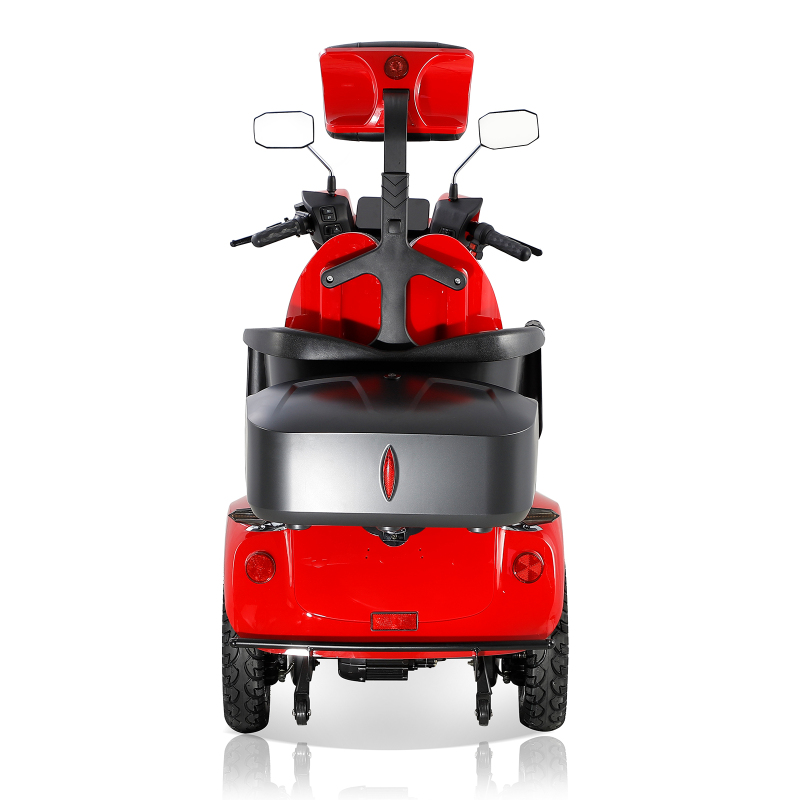 Xspracer JXY4D-Red 4 Wheels Heavy Duty Mobility Scooter