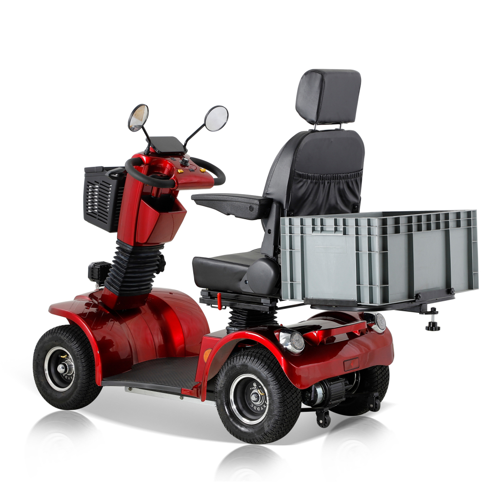 Xspracer BSHC-Red 4 Wheels Heavy Duty Mobility Scooter