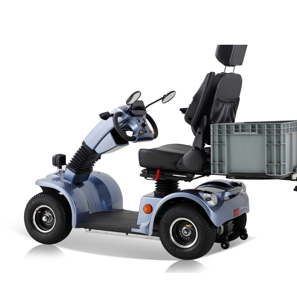 Xspracer BSHC-Gray 4 Wheels Heavy Duty Mobility Scooter