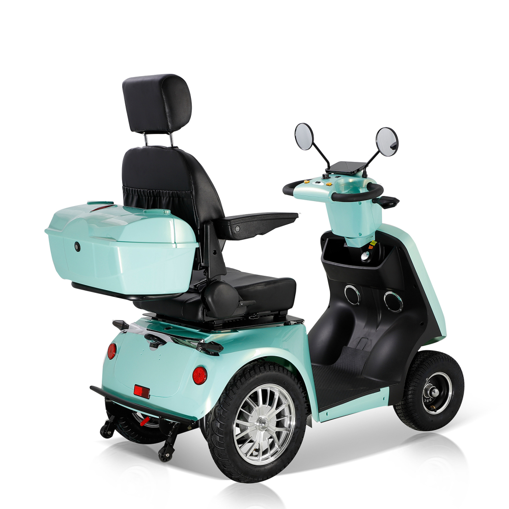 Xspracer JXY5D-Green 4 Wheels Heavy Duty Mobility Scooter