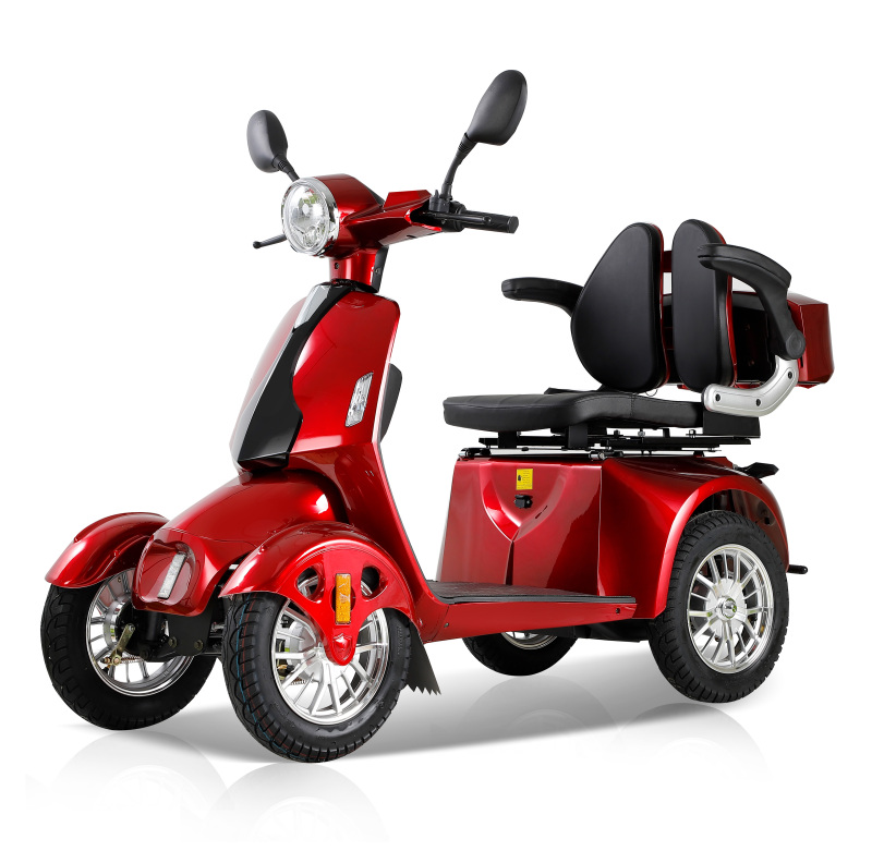 Xspracer AFD4L-Red 4 Wheels Heavy Duty Mobility Scooter