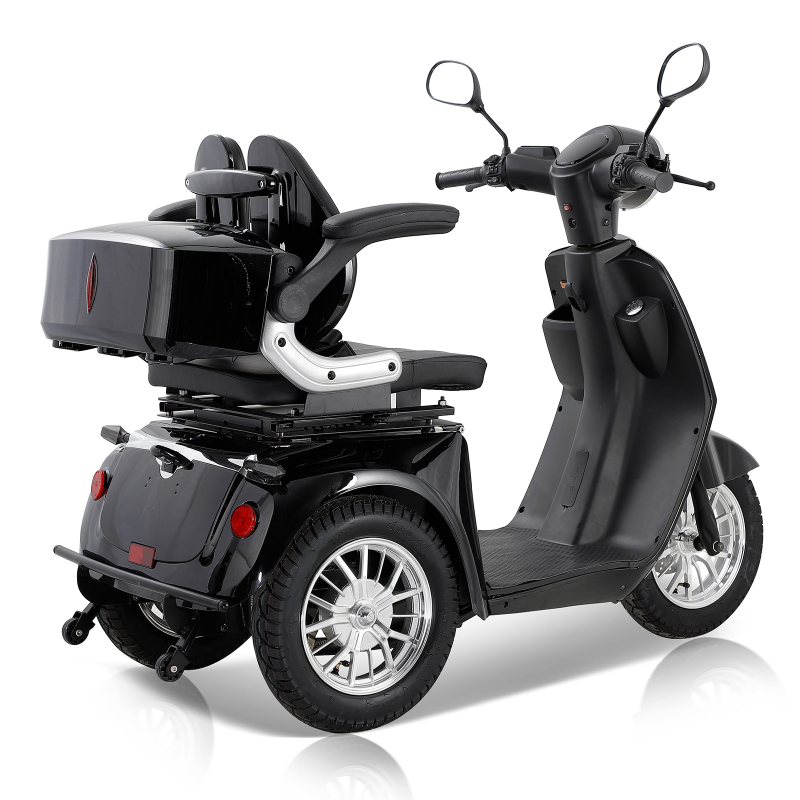 Xspracer AFD2D3L-Black 4 Wheels Heavy Duty Mobility Scooter