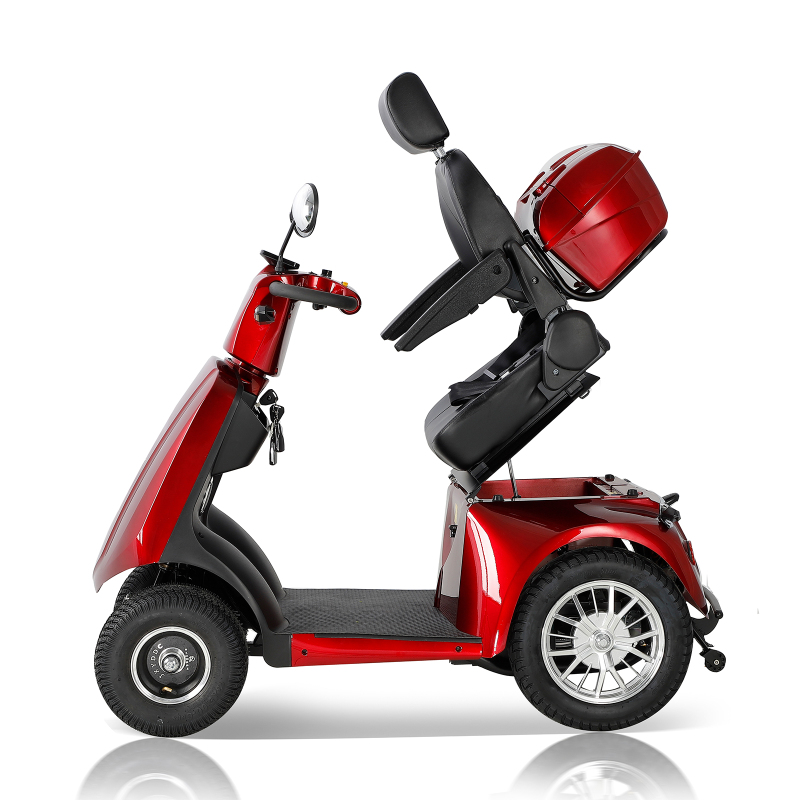Xspracer JXY5D-Red 4 Wheels Heavy Duty Mobility Scooter