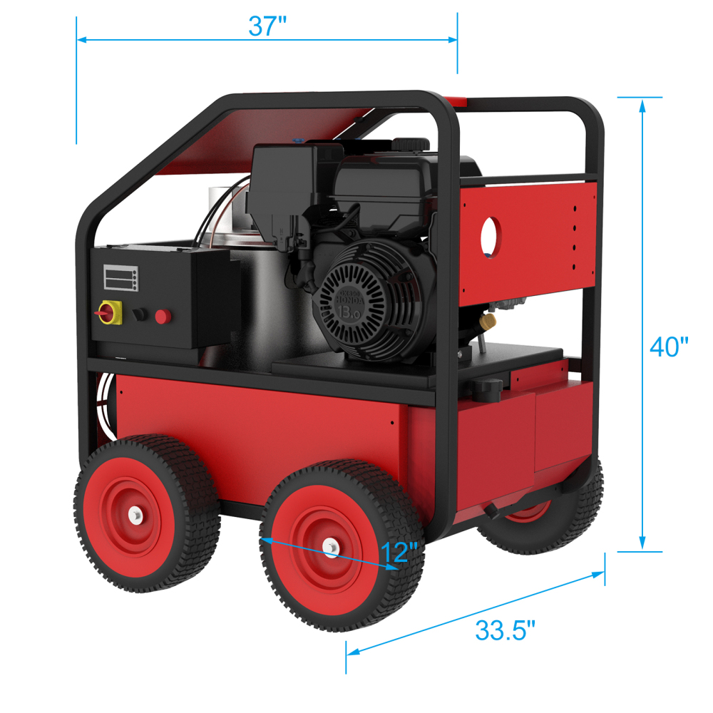 4000 PSI at 3.5GPM Gas Pressure Washer with Kohler Engine