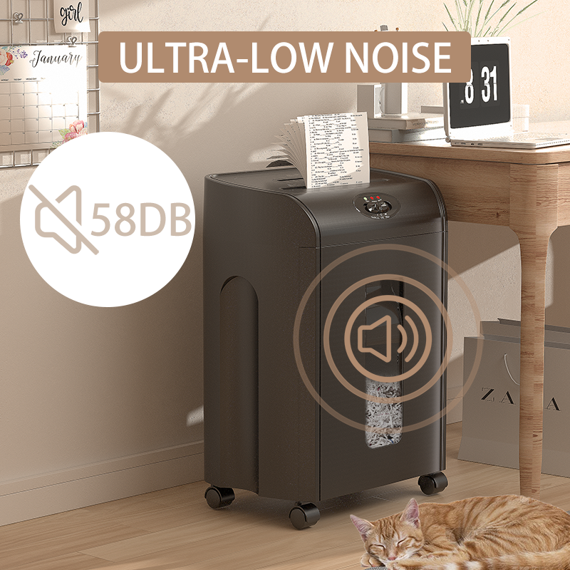 10-Sheet Micro-cut Paper Shredder