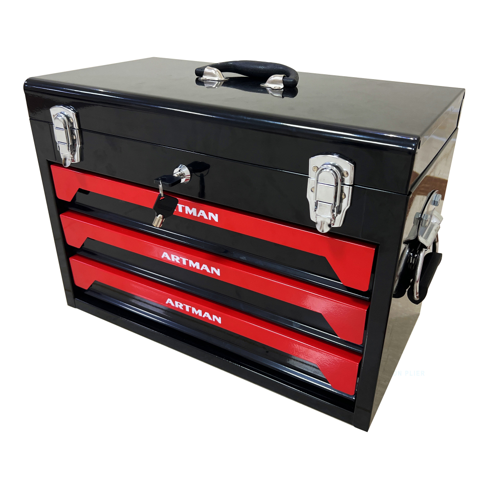 3 Drawers Tool Chest with Tools