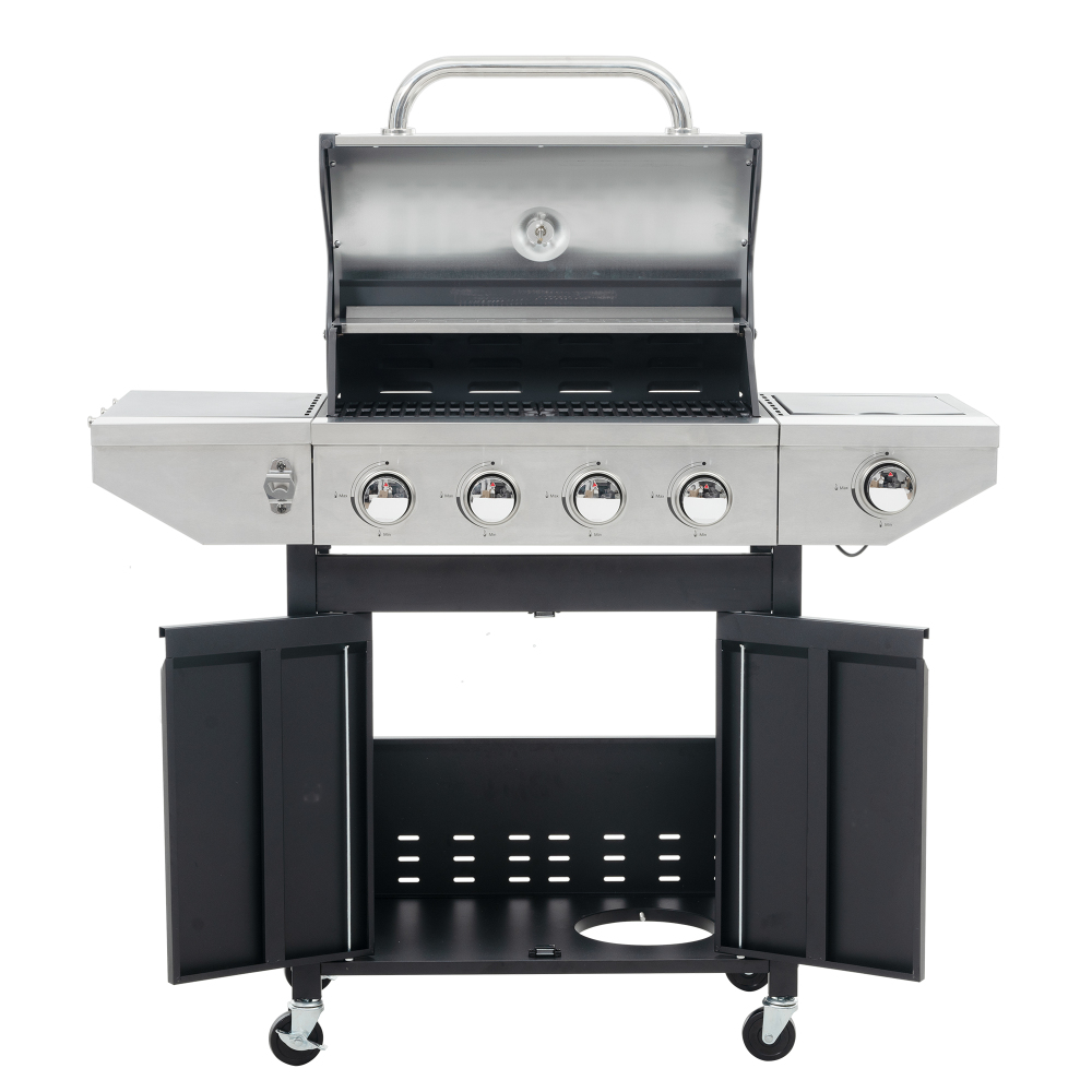 Xspracer 18-in W 4-Burner Stainless Steel Propane Gas Grill