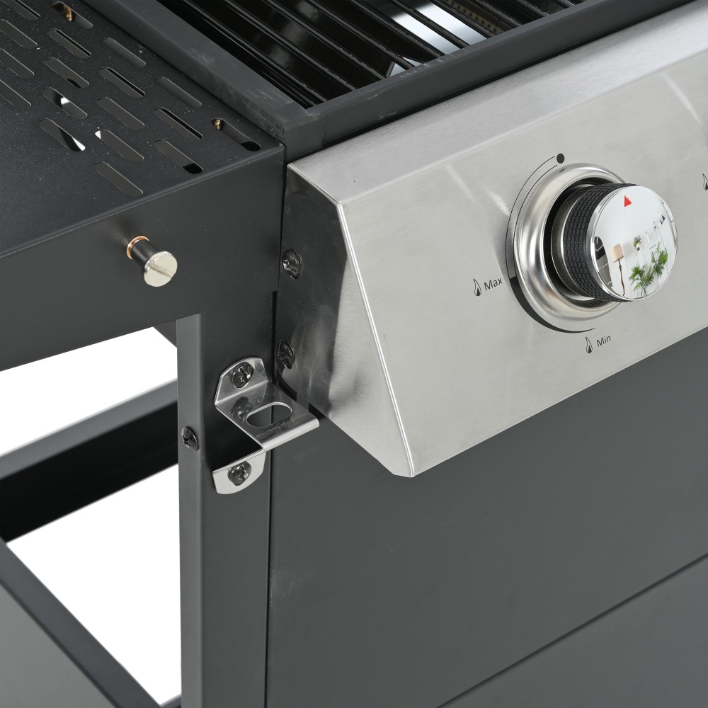 Xspracer 13-in W 3-Burner Stainless Steel Propane Gas Grill