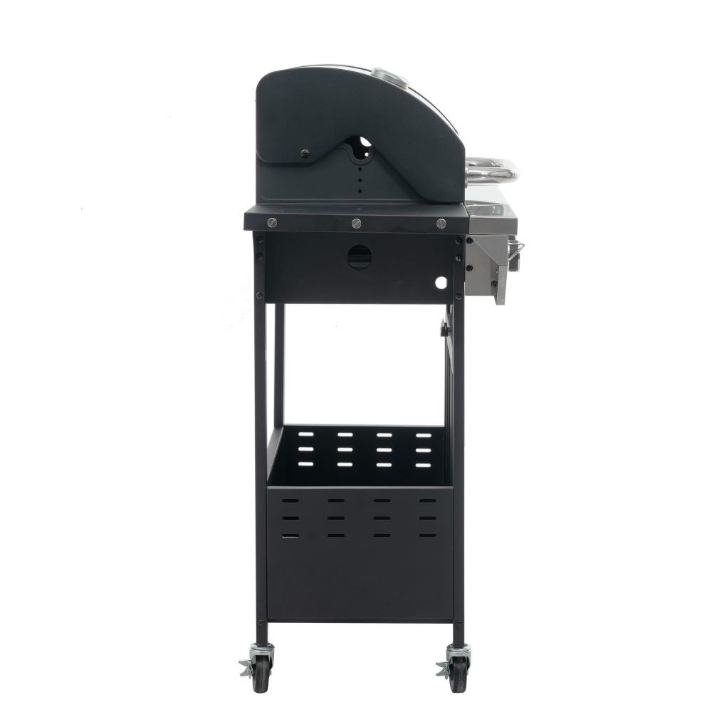 Xspracer 18-in W 4-Burner Stainless Steel Propane Gas Grill