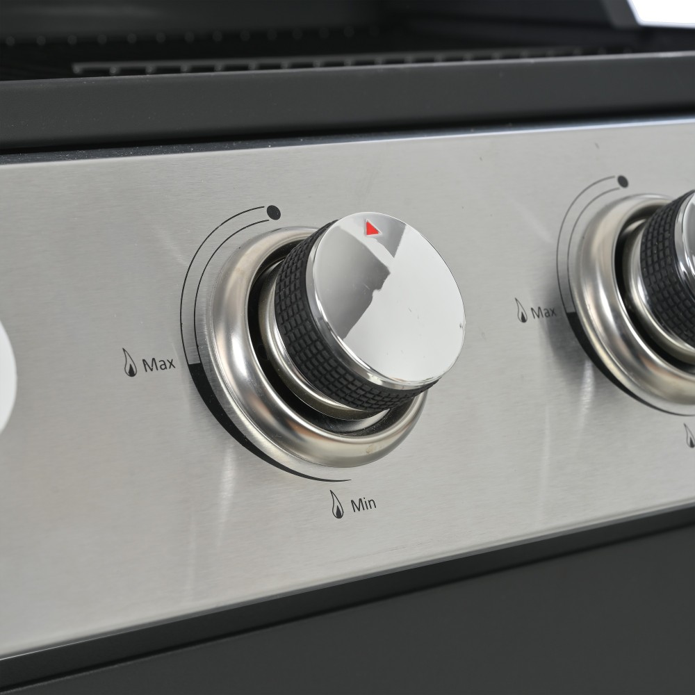 Xspracer 15-in W 4-Burner Stainless Steel Propane Gas Grill