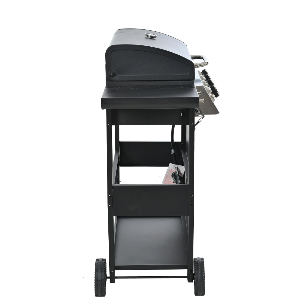 Xspracer 15-in W 4-Burner Stainless Steel Propane Gas Grill