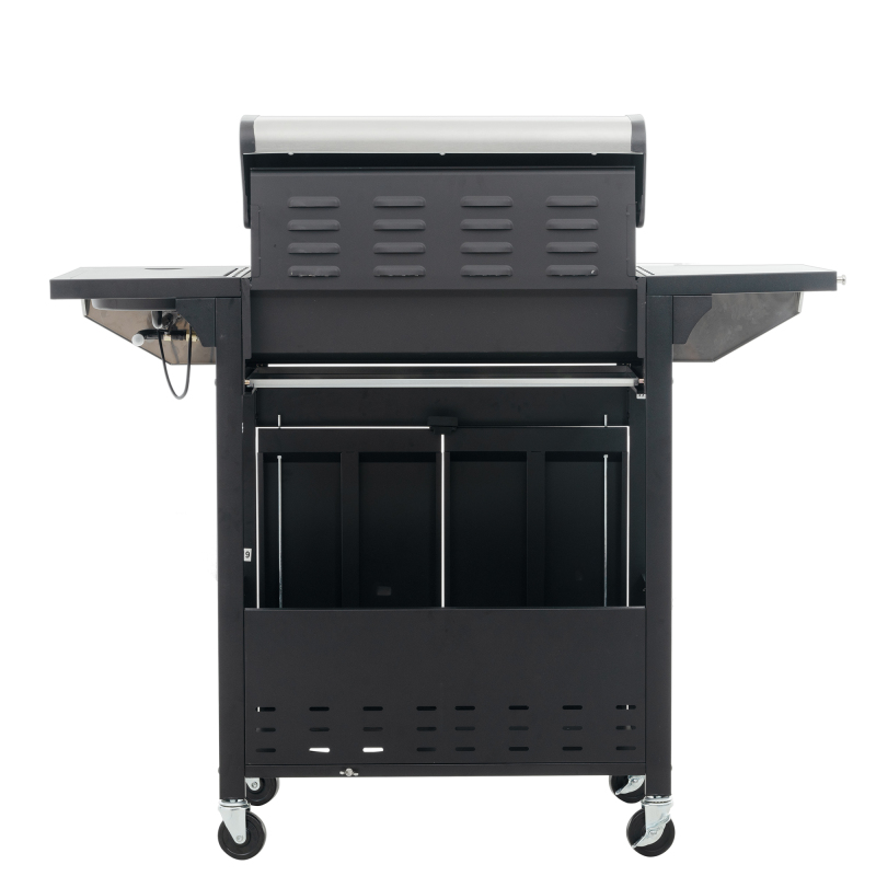 Xspracer 18-in W 4-Burner Stainless Steel Propane Gas Grill