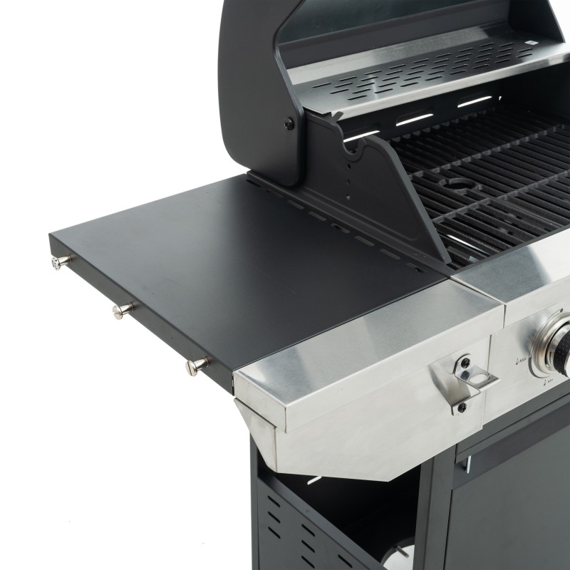 Xspracer 18-in W 3-Burner Stainless Steel Propane Gas Grill