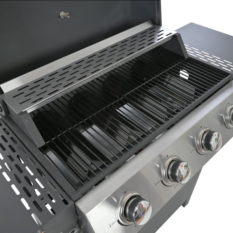 Xspracer 15-in W 4-Burner Stainless Steel Propane Gas Grill